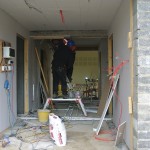 Neuadd yr Hafod Under Construction
